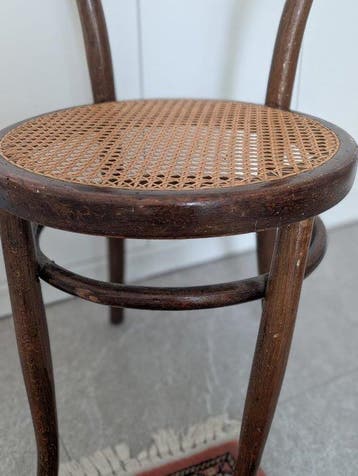 Thonet - Stoel - Hout, Rattan