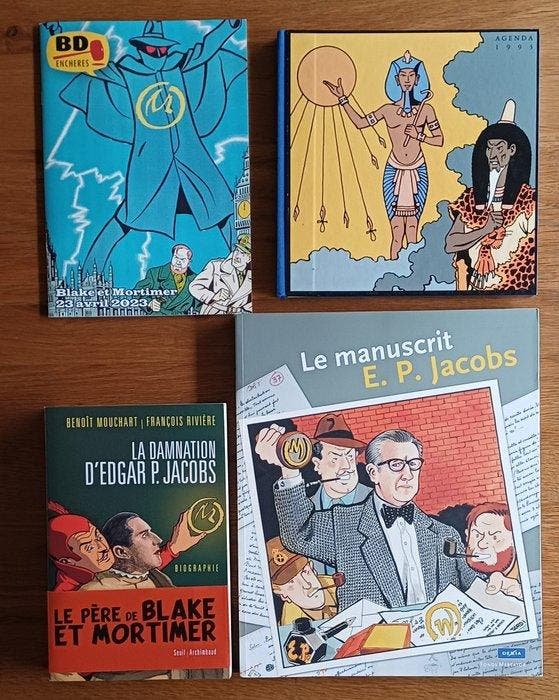 Blake & Mortimer / E. P. Jacobs - 2x C + 16x B + DVD - 19, Livres, BD