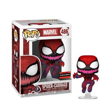 Funko Pop! Marvel Spiderman  Spider Carnage AAA Anime  #486, Verzenden