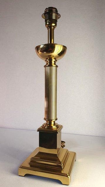 Vintage lamp - Hollywood Regency stijl - Lampe de table -