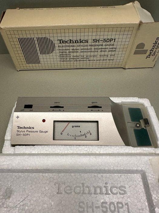 Technics - SH-50P1 - Cartrijweegschaal voor Platenspeler, Audio, Tv en Foto, Radio's