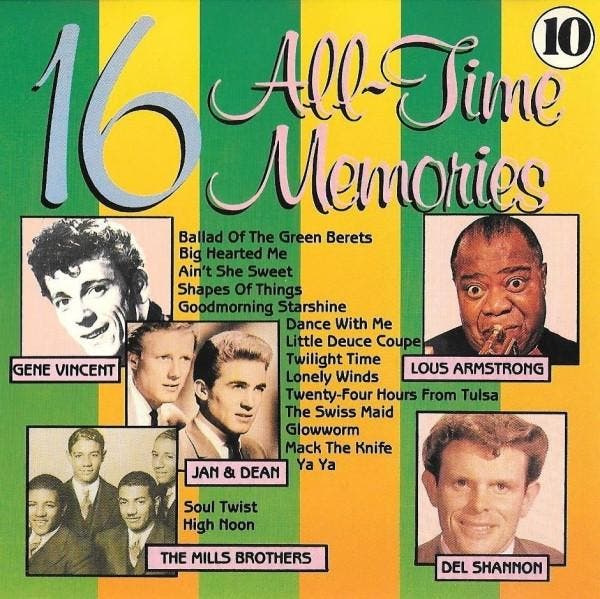 Various - 16 All-Time Memories 10, CD & DVD, CD | Pop, Envoi