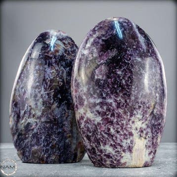 Unicorn Stone – Exclusief duo van handgepolijste vrijvormen