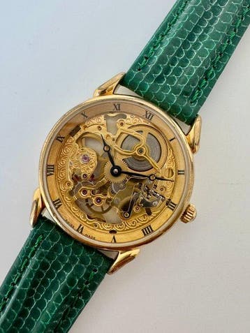 Bucherer - Skeleton Peseux 7001 - Zonder minimumprijs -, Nieuw