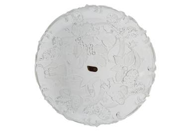 Serveerschaal in kerststijl, Walther glas, Verzenden