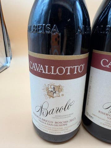 2013 , 2015 & 2016 Cavallotto, Bricco Boschis Vigna San, Nieuw