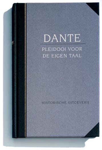 Pleidooi voor de eigen taal / Filosofie & retorica / 9, Verzenden, Zo goed als nieuw, Dante Alighieri