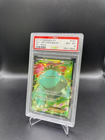 Pokémon - 1 Graded card - Venusaur 141 Full art - PSA 8 - XY, Nieuw
