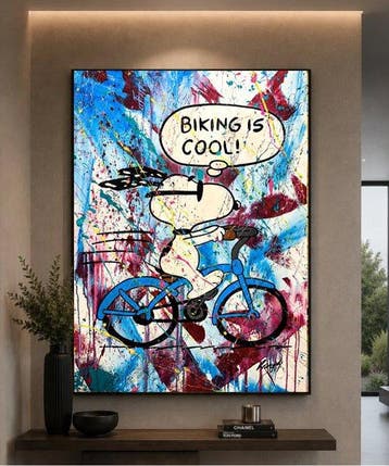Gongas (XX-XXI) - Snoopy - Biking is Cool - XL
