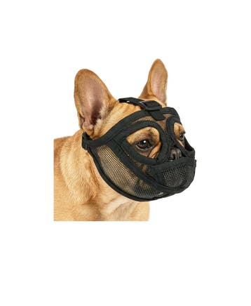 AUAUY Muilkorf voor Honden met Korte Snuit Mesh, Franse B..., Ophalen of Verzenden, Nieuw