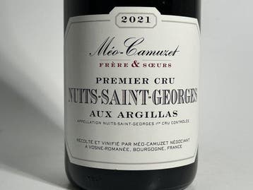 2021 Domaine Méo-Camuzet Aux Argillas - Nuits St. Georges, Nieuw