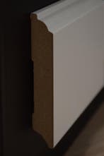 Oppio Witte folieplint praag 15x90x2400mm, Ophalen of Verzenden, Nieuw