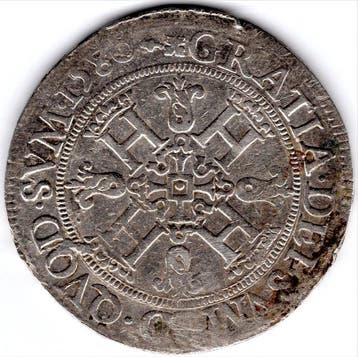 Koninkrijk Navarra. Henri II de Béarn (1572-1589). Franc