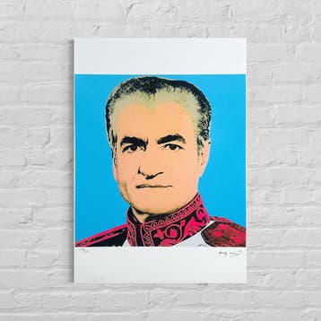 Andy Warhol Shah of Iran meerkleurig Lithografie Arches, Antiek en Kunst, Kunst | Overige Kunst