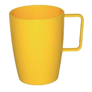 Bekers | KRISTALLON | Kunststof | Geel | 28cl | 12 Stuks |, Verzenden