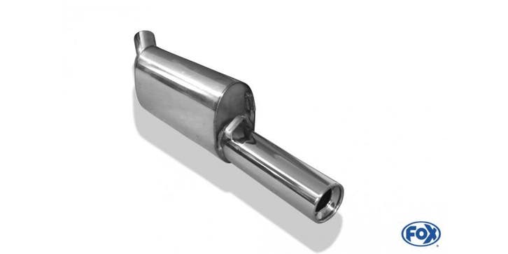 FOX Opel Corsa A-CC einddemper Ø60mm - 1x90 type 13, Auto-onderdelen, Uitlaatsystemen, Nieuw, Verzenden
