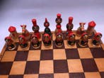 Schaakspel - Matroesjka schaakspel - Hout