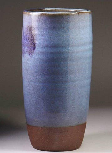 Vaas - Seto Ware Koyo Kiln Mitsuaki Kato Moon White Glaze, Antiquités & Art