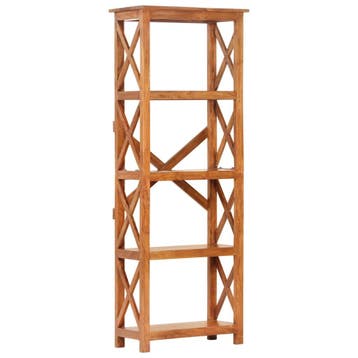 vidaXL Boekenkast 60x30x160 cm acaciahout met, Verzenden, Nieuw