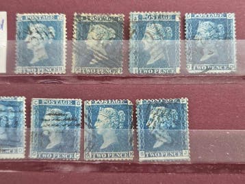 Britse Gemenebest 1840/1900 - Prachtige gemengde collectie, Gestempeld