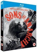 Sons of anarchy seizoen 3 import (blu-ray tweedehands film), Ophalen of Verzenden, Nieuw in verpakking
