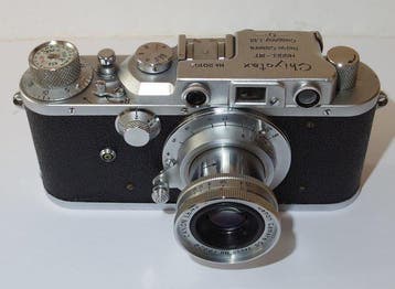 ChiyoTax IIIF Leica copy - rare - 1954 - Canon 3.5/50mm lens, Nieuw