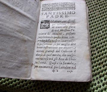 un pio Religioso - Li Tredici Venerdi di S. Francesco di