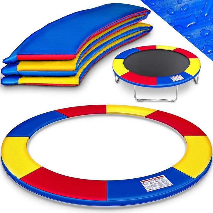 Trampoline rand - Beschermrand - 366 cm - Regenboog - Kiduku, Kinderen en Baby's, Speelgoed | Buiten | Trampolines, Nieuw, Verzenden