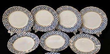 Lomonosov Imperial Porcelain Factory - Assiette (8) -