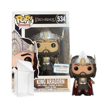 Funko Pop!  LOTR - King Aragorn #534 Barnes & Noble, Verzamelen, Verzenden, Nieuw