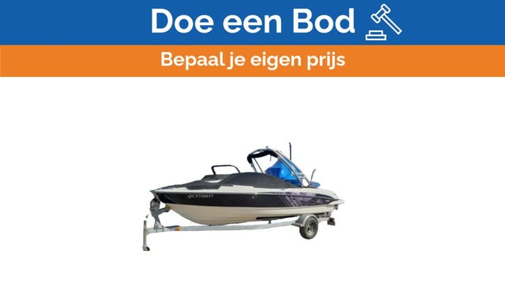 Bieden: Bayliner 215 2012 cockpit cover |, Watersport en Boten, Bootonderdelen, Ophalen of Verzenden