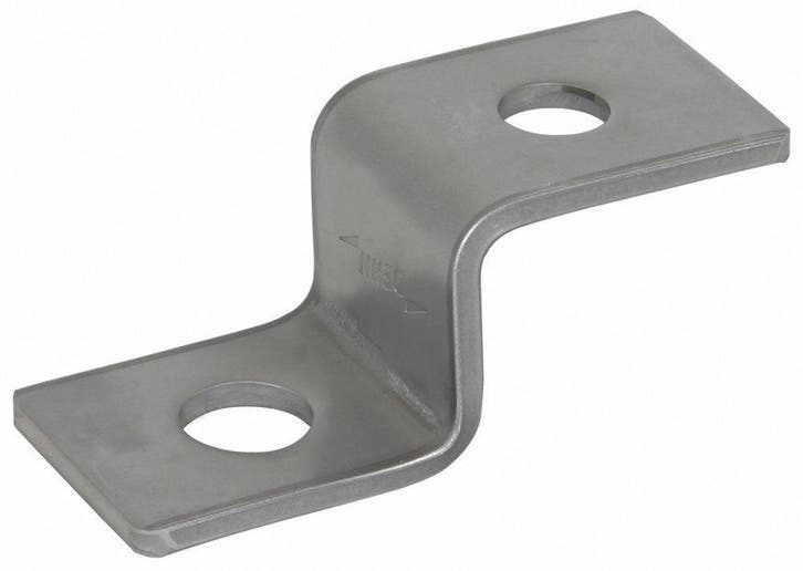 Dehn Embout en forme de Z avec 1 trou D 10.5mm et D 12.5mm, Bricolage & Construction, Électricité & Câbles, Envoi