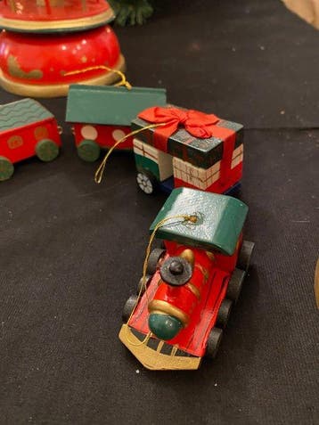 Kerstdecoratie (13) - Hout, Nieuw