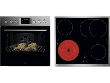 AEG MM21HSPM - Inbouw Ovenset - 72L A++ - RVS, Verzenden