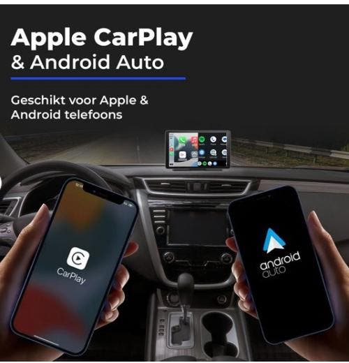 2dekans | CarMe CarPlay & Android Auto Scherm 7 inch -, Auto diversen, Auto-accessoires, Ophalen of Verzenden