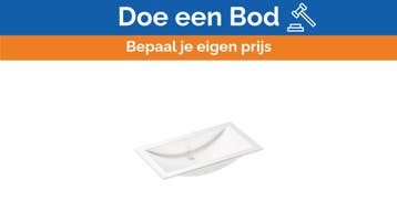 Bieden: Alape EB.R800 build in Washbasin 800 x, Ophalen of Verzenden