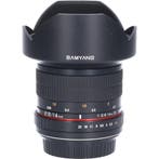 Tweedehands Samyang 14mm f/2.8 ED AS IF UMC Canon AE CM2430, Audio, Tv en Foto, Ophalen of Verzenden, Gebruikt, Overige typen