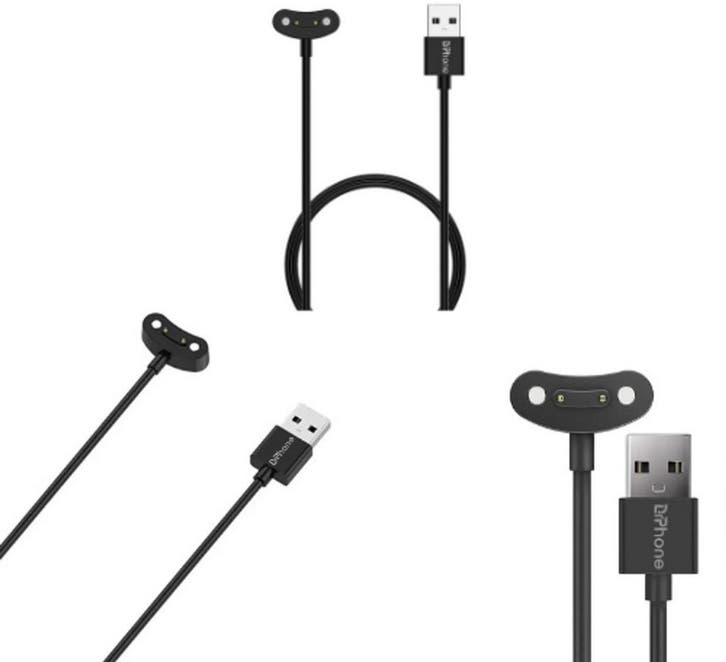 DrPhone Magnetische USB Oplader – Geschikt voor Ticwatch Pro, Handtassen en Accessoires, Smartwatches, Nieuw, Verzenden