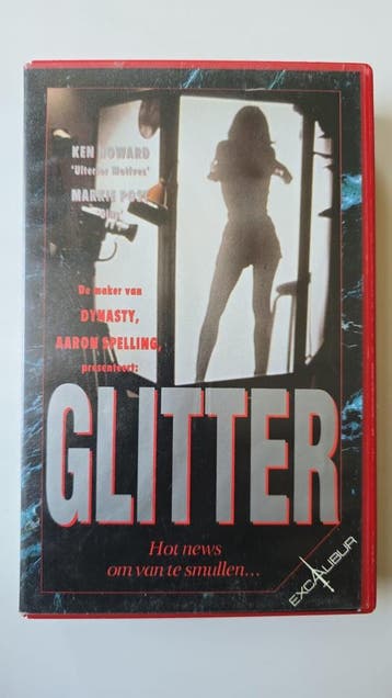 GLITTER (EX RENTAL) (VHS), Cd's en Dvd's, VHS | Film, Gebruikt