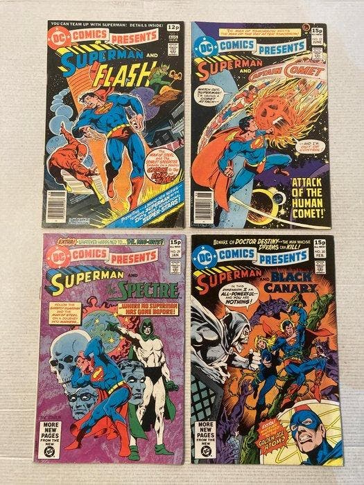 DC Comics Presents (1978) Featuring Superman. 4 comics in, Boeken, Strips | Comics