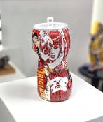 Patryk Konrad - Coca Cola pop art crushed can - limited