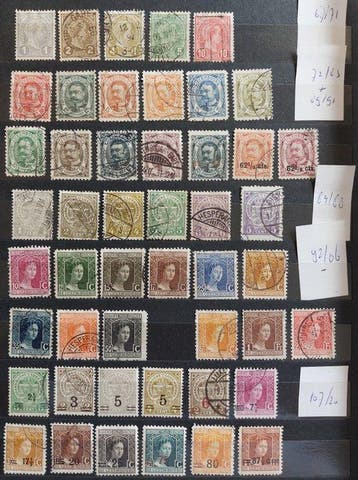 Luxembourg - Collection dans un bel album dinserts, du, Gestempeld