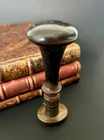 katholiek Hout Religieus zegel Onbevlekte Ontvangenis - 11, Antiek en Kunst