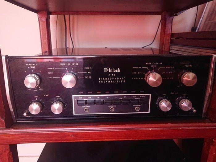 McIntosh - C28 Voorversterker, TV, Hi-fi & Vidéo, Radios