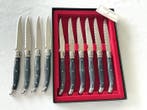Laguiole , 10 steak messen - Ménagère - Poignées en résine, Antiquités & Art, Antiquités | Ustensiles de cuisine