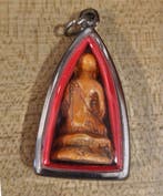8 Thaise Boeddhistische Amuletten - Amulet - 8 Thaise, Antiek en Kunst