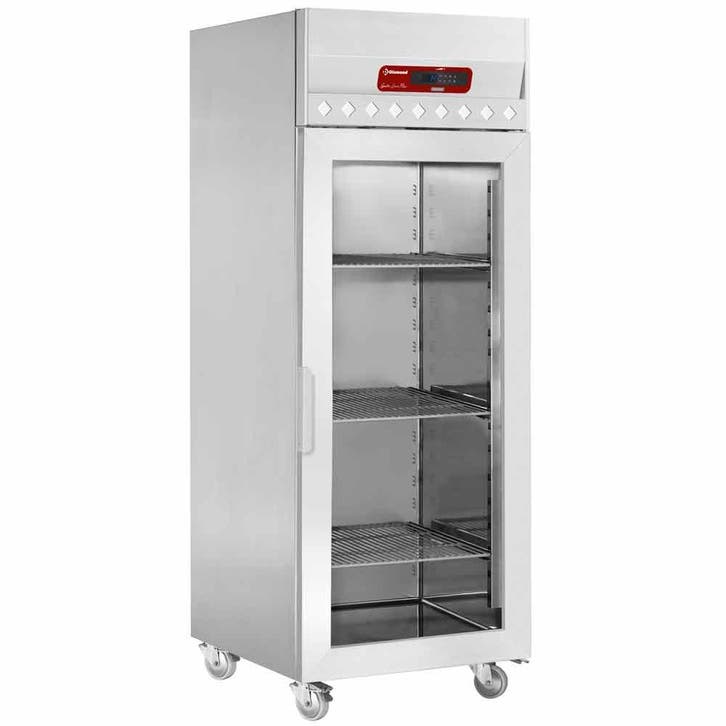 Vrieskast geventileerd 700 liter, 1 glazen deur GN 2/1, op w, Articles professionnels, Horeca | Équipement de cuisine, Envoi