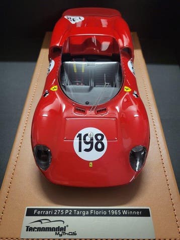 Tecnomodel 1:18 - Model raceauto - Ferrari 275 P2 Targa