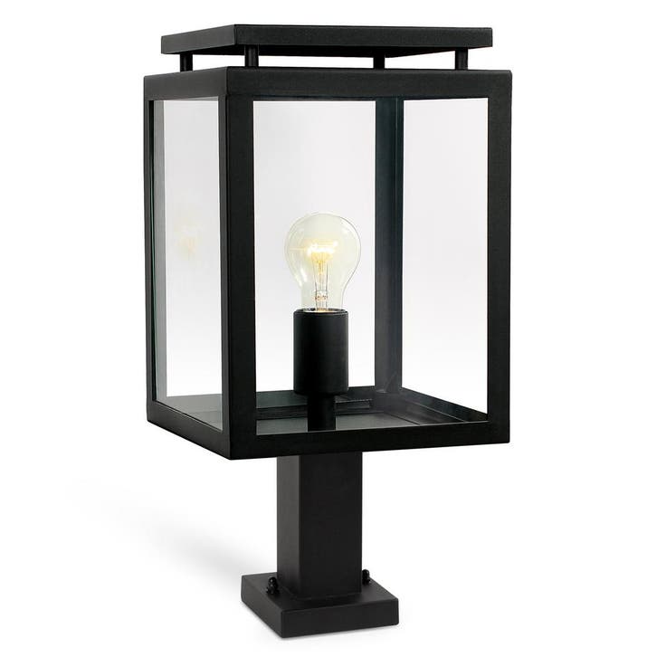 Tuinverlichting Modern De Vecht Sokkellamp met Lichtsensor L, Tuin en Terras, Buitenverlichting, Verzenden