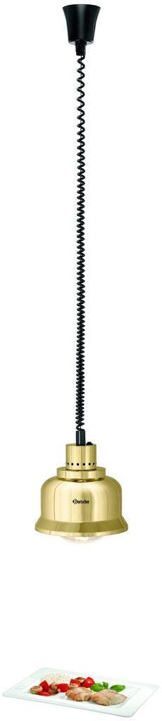 Warmtelamp | IW250D Goud/Hoogglans | 1 Infraroodlamp | 230V, Verzenden, Nieuw in verpakking